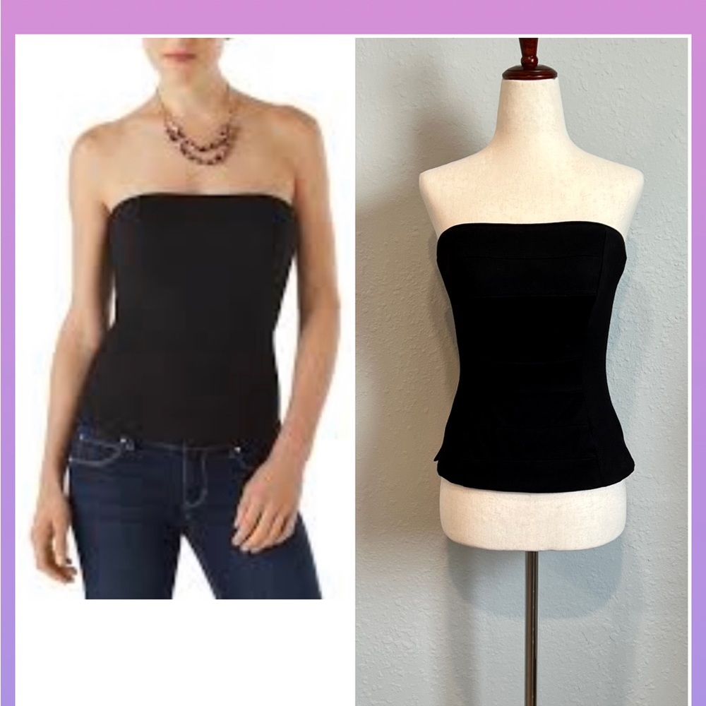 White House Black Market Strapless Bustier.
